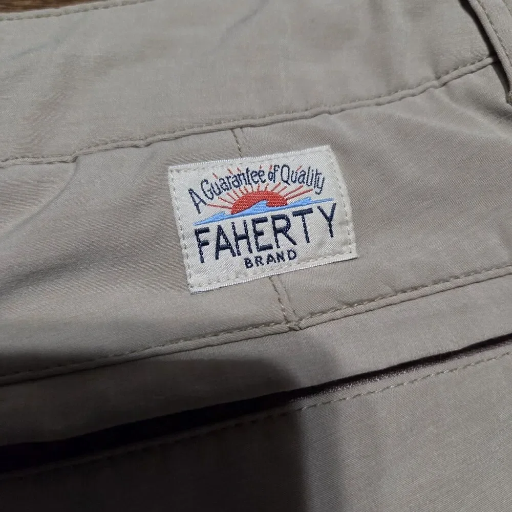 Faherty All Day Shorts Mens 33 Blue 7
